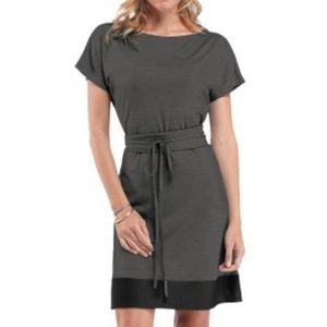 Icebreaker Merino tie waist dress